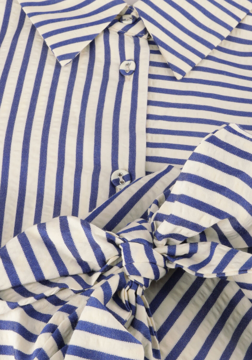 Blaue Y.A.S. Blusen YASSTA LS TIE SHIRT S. - large