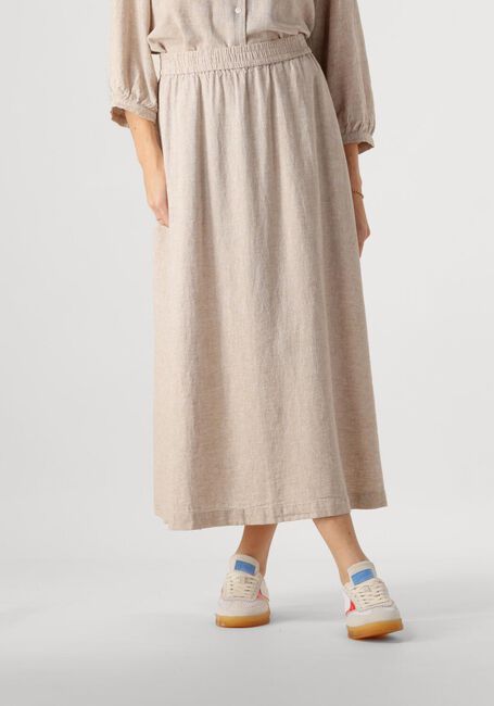 Beige MSCH COPENHAGEN Midirock MSCHPENNIE GINIA HW SKIRT - large