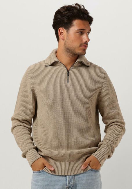 Beige SAINT STEVE Rollkragenpullover LIAM - large