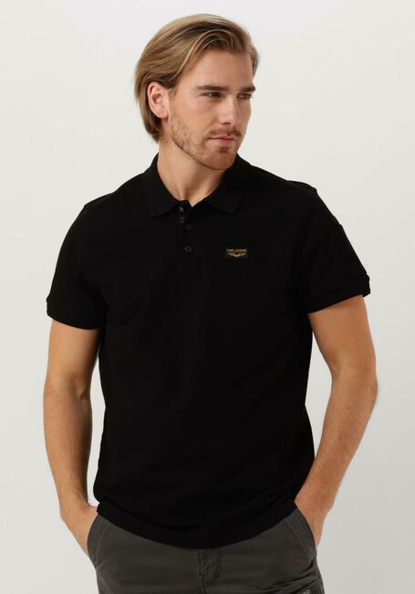 Schwarze PME LEGEND Polo-Shirt TRACKWAY POLO - large