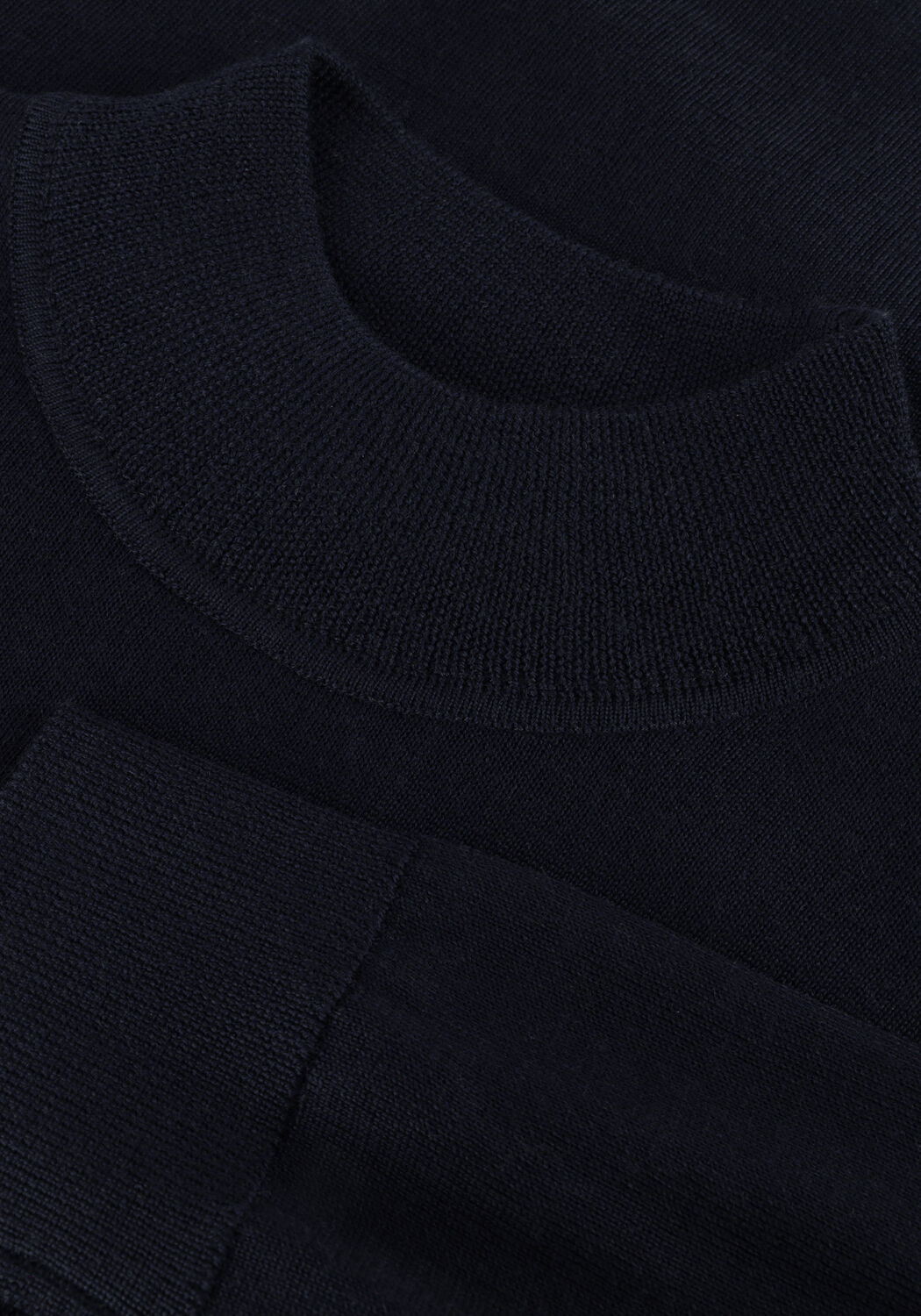Dunkelblau PROFUOMO Rollkragenpullover PULLOVER MOCK NECK MERINO - large