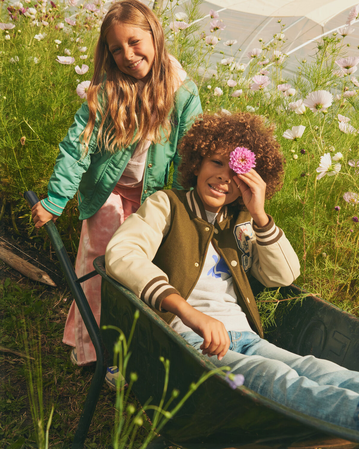 Gr&uuml;ne SCOTCH & SODA Jack BOMBER JACKET - large