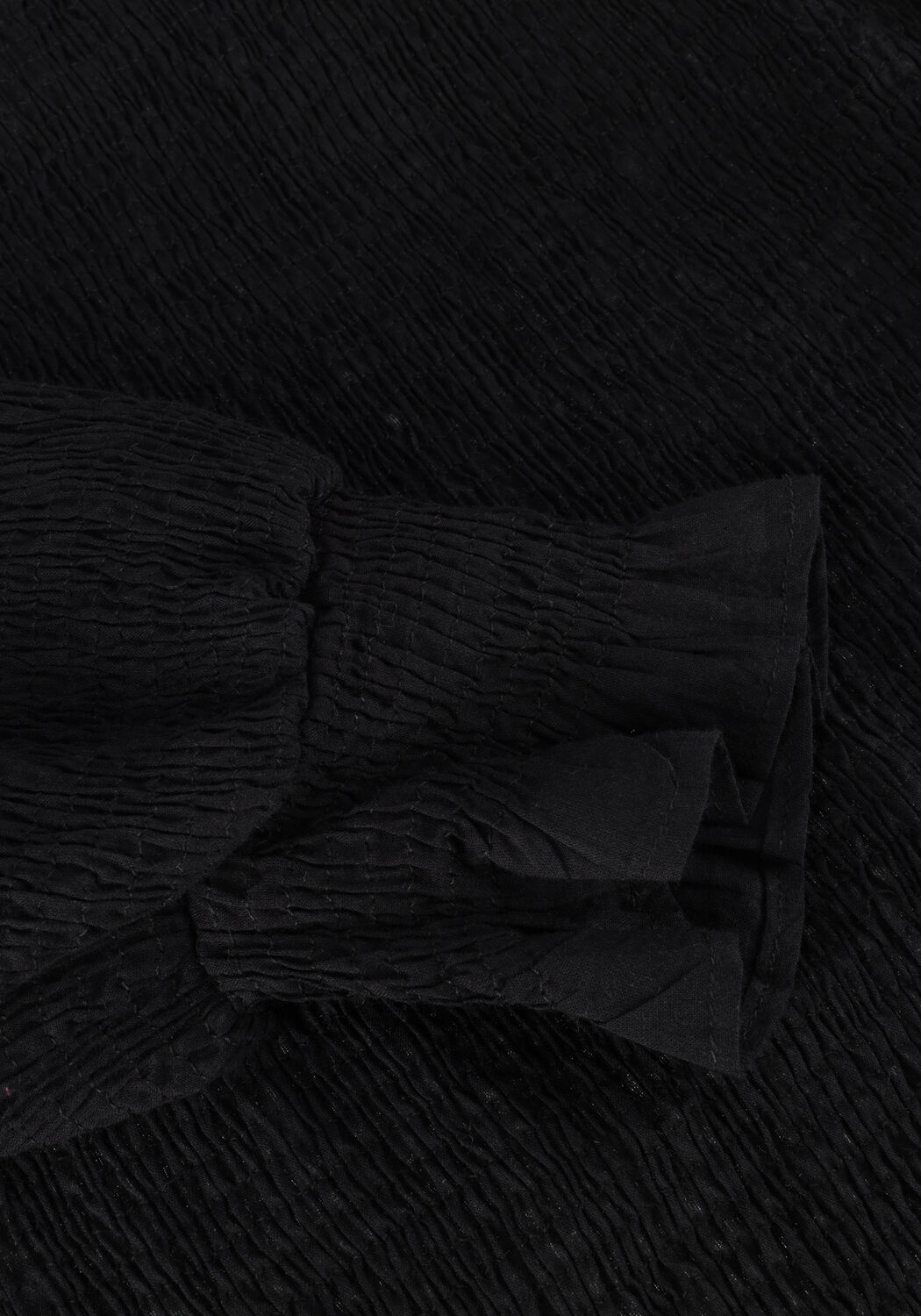 Schwarze ANTIK BATIK Top ANGELIE SMOCK BLOUSE - large