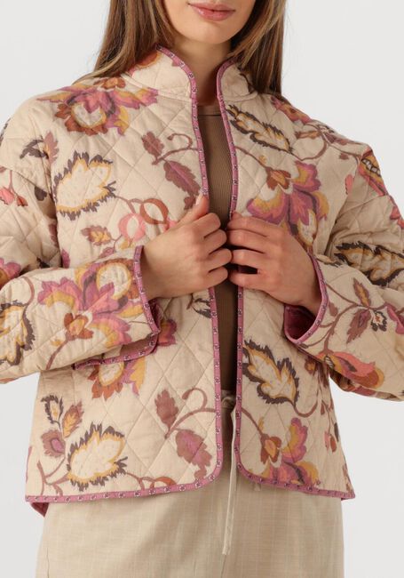 Mehrfarbige/Bunte NEO NOIR Jack HEMA FLORAL TRAIL QUILT JACKET - large