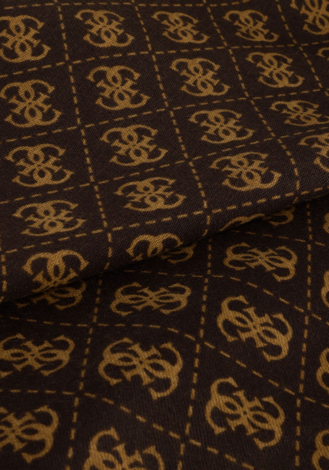 Schwarze GUESS Schal G-JAMES LOGO - large