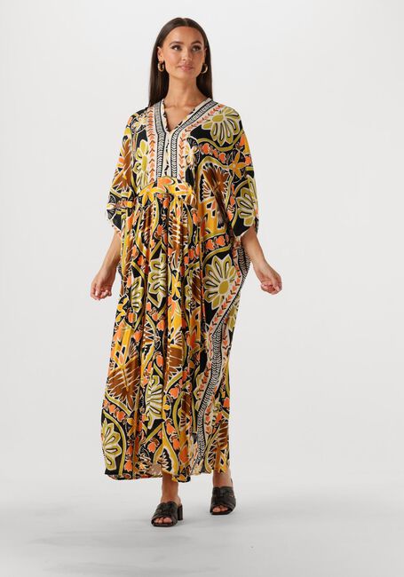 Mehrfarbige/Bunte LOUIZON Maxikleid MIENA - large