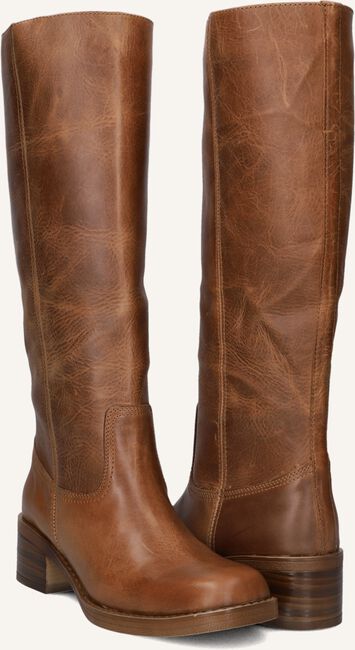 Cognacfarbene INUOVO Hohe Stiefel A01006 Omoda - Main Image