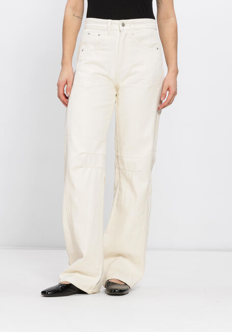 Wei&szlig;e HAUTE L'AMITI&Eacute; Jeans DREW BARREL PANEL TALL JEANS WHITE - large