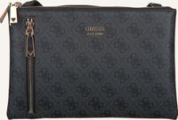 Graue GUESS Umhängetasche NAYA DOUBLE ZIP CROSSBODY Graue GUESS Umhängetasche NAYA DOUBLE ZIP CROSSBODY - medium