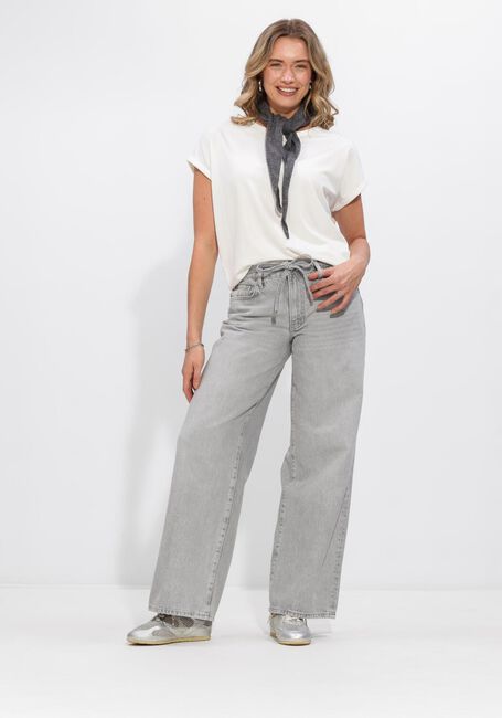 Nicht-gerade weiss KNIT-TED T-shirt EMMA - large