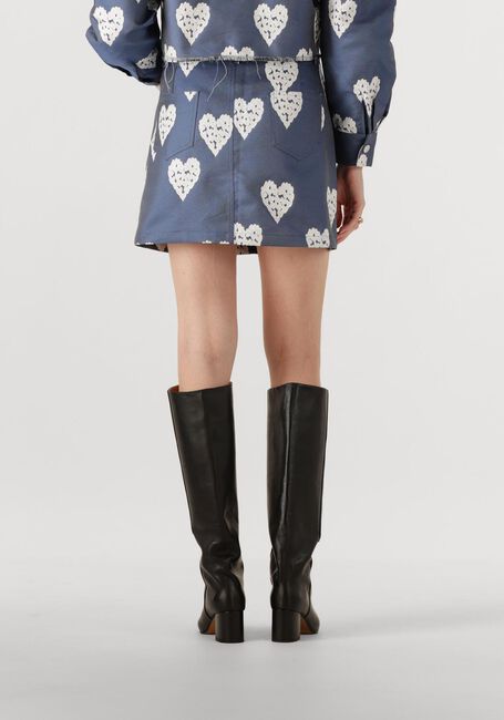 Blaue STUDIO AMAYA Minirock STAR SKIRT - large