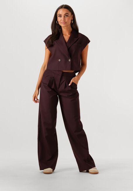 Bordeaux HARPER & YVE Weite Hose SADIE-PA - large