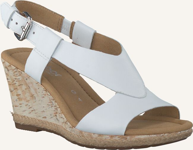 Weiße GABOR Flache Sandalen 62.821 Weiße GABOR Flache Sandalen 62.821 - large