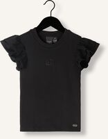 Schwarze NIK & NIK T-shirt VOLANT SLEEVE RIB T-SHIRT Schwarze NIK & NIK T-shirt VOLANT SLEEVE RIB T-SHIRT - medium