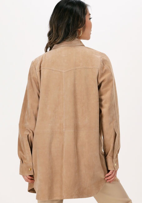 Beige IBANA Lederjack TAX - large