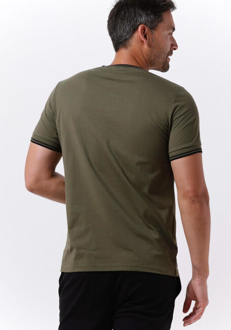 Gr&uuml;ne FRED PERRY T-shirt TWIN TIPPED T-SHIRT - large