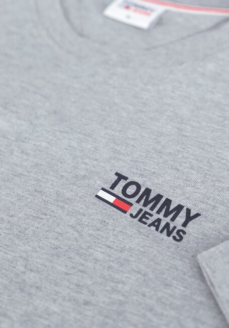 Hellgrau TOMMY JEANS T-shirt TJM REGULAR CORP LOGO C NECK - large