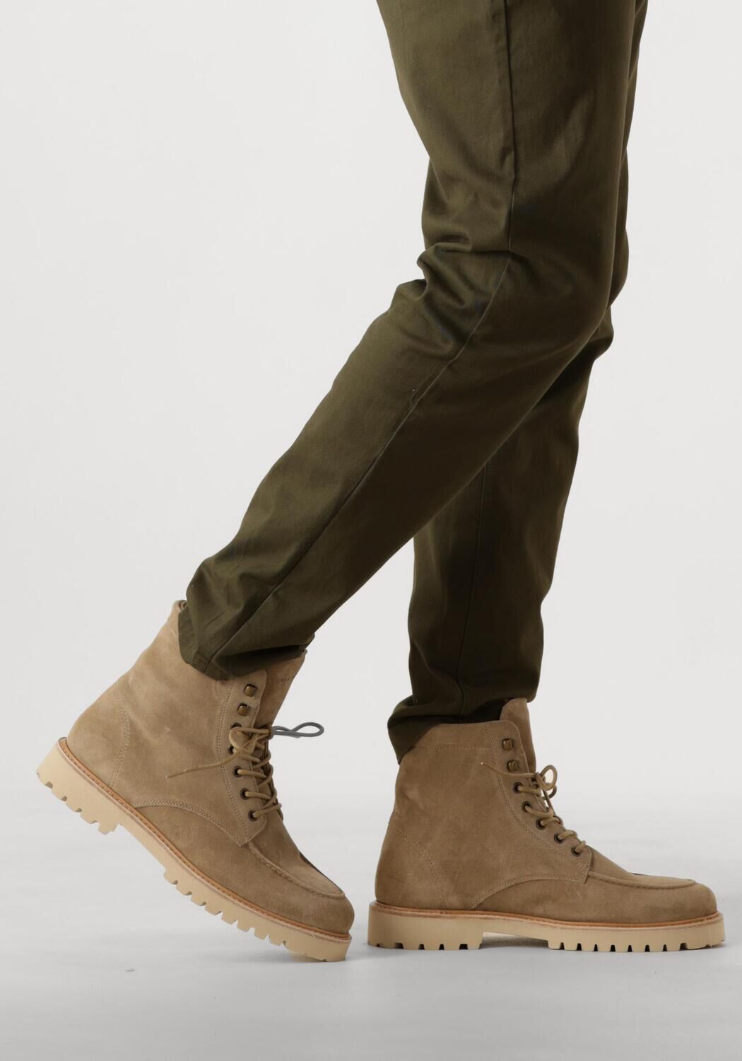 Taupe NUBIKK Schn&uuml;rboots ETHAN HARVEY - large