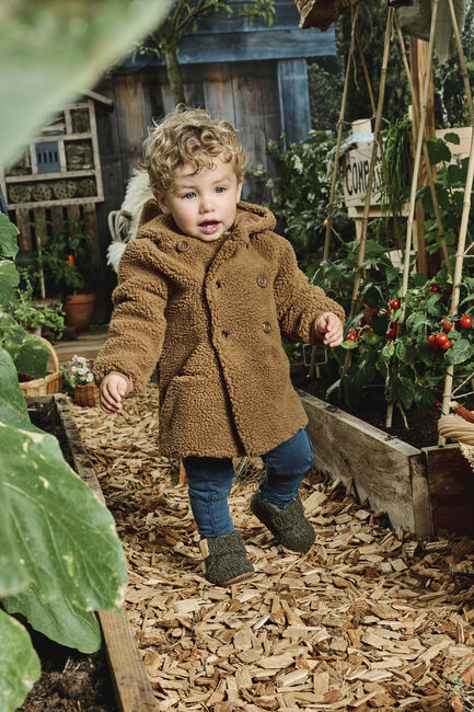 Braune Z8 Teddy-Jacke NARVIK - large