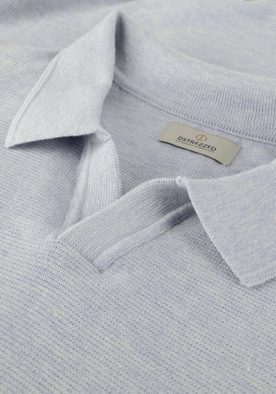 Blaue DSTREZZED Polo-Shirt MERCURY SHORT SLEEVE POLO - large