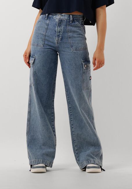 Blaue TOMMY JEANS Wide jeans CLAIRE HGH WD UTILITY CH4039 - large