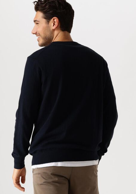 Dunkelblau LYLE & SCOTT Pullover COTTON MERINO CREW NECK JUMPER - large