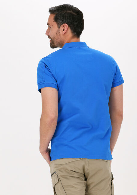 Blaue PME LEGEND Polo-Shirt TRACKWAY POLO - large