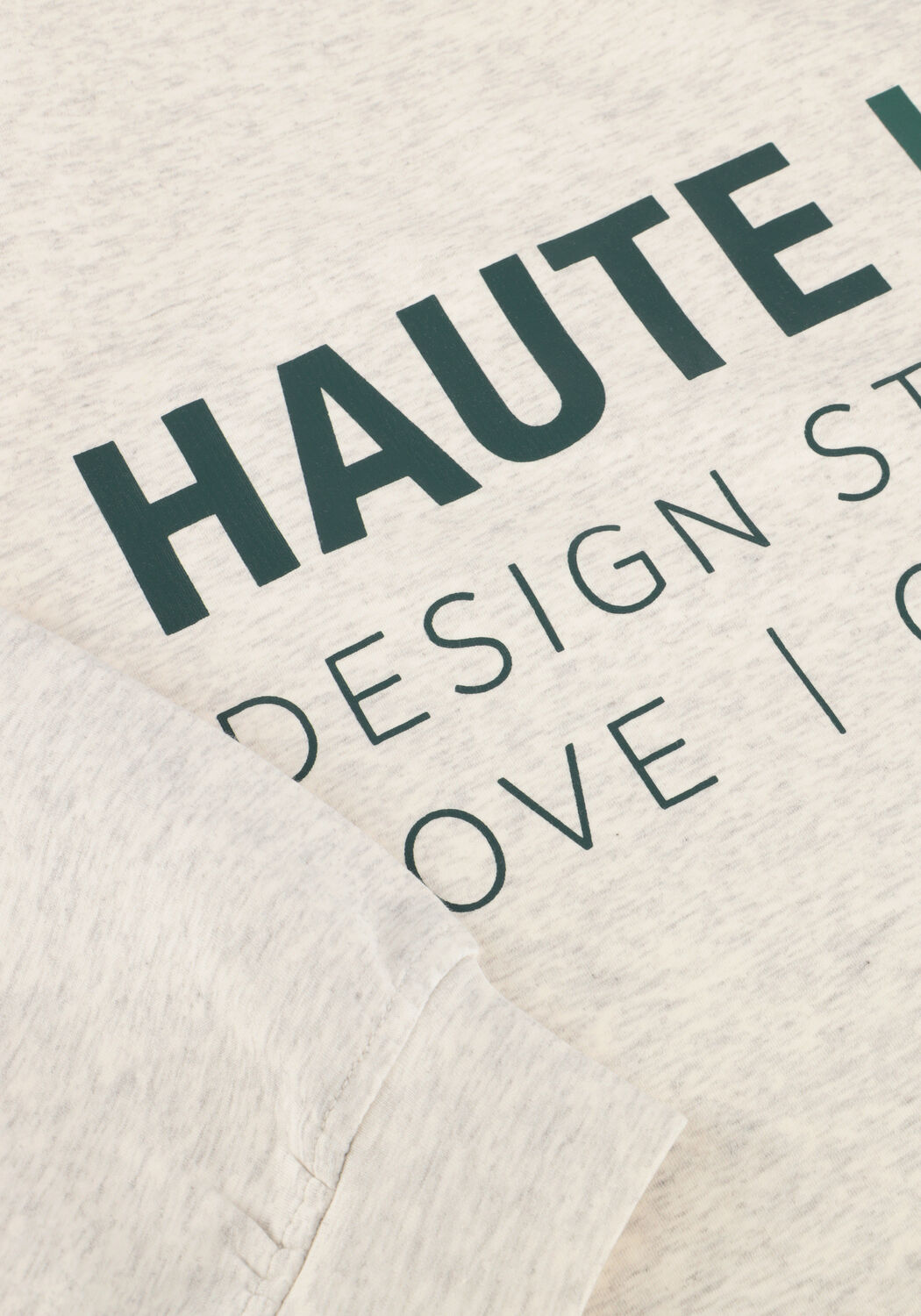 Hellgrau HAUTE L'AMITI&Eacute; Pullover STUDIO LOGO SWEAT - large