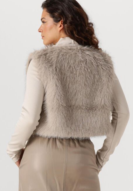 Beige AIMEE THE LABEL Gilet ISLA - large