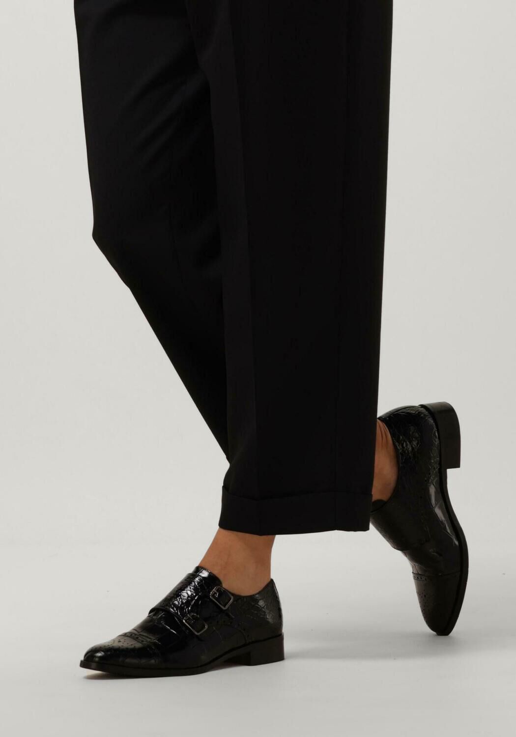 Schwarze PERTINI Slipper 15216 - large