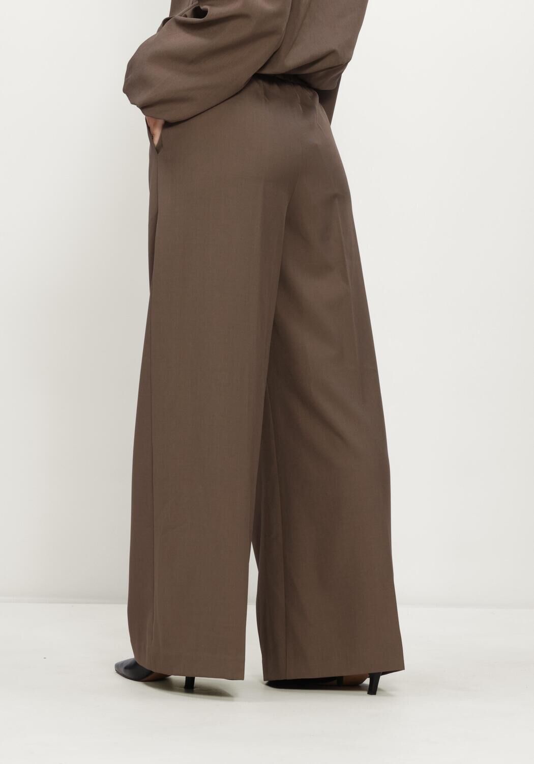 Braune NOTRE-V Weite Hose NV-IRINA - large