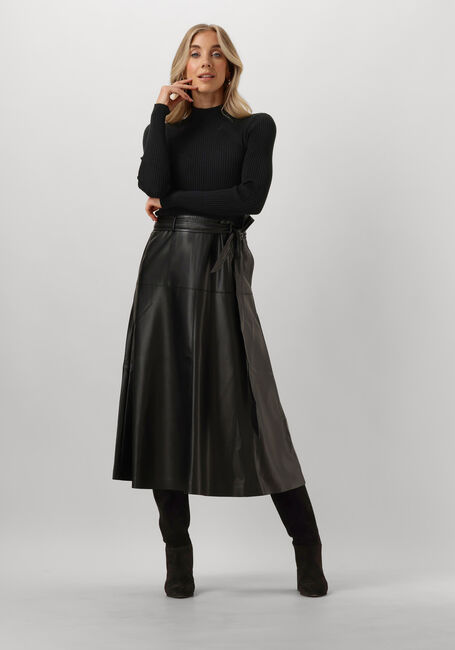 Schwarze TWINSET MILANO Midikleid 242TT3080 - large