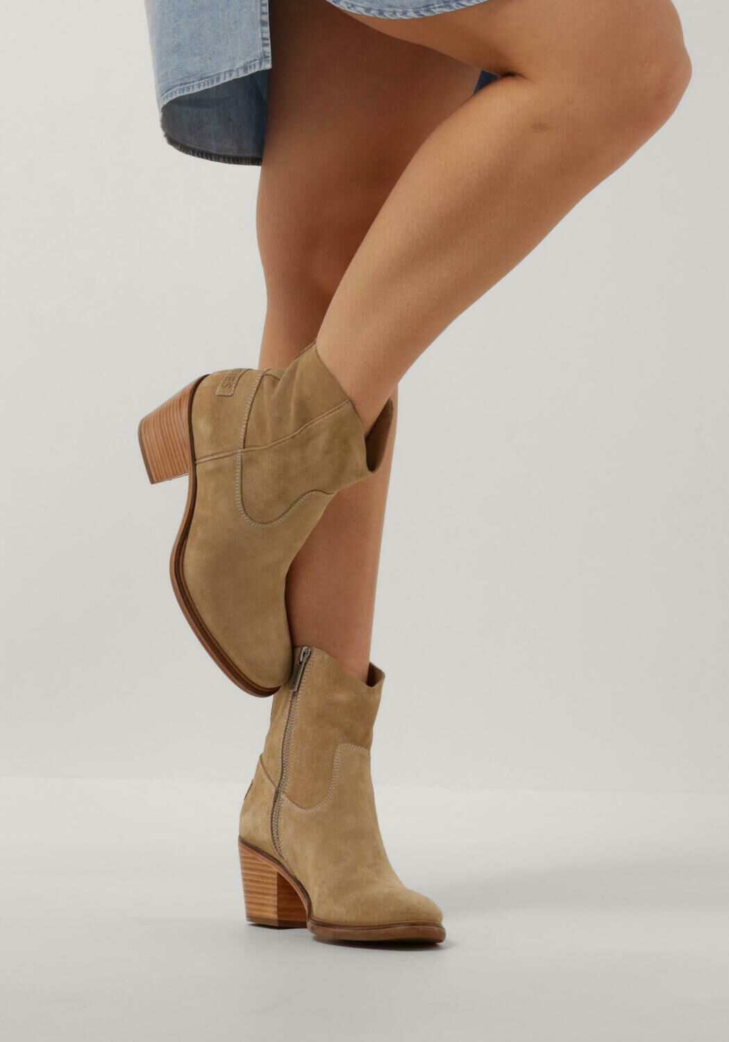 Beige SHABBIES Stiefeletten JOOLZ ANKIE - large