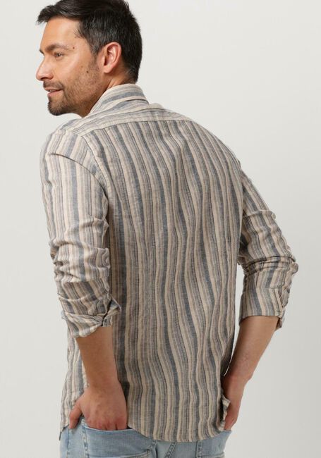 Dunkelblau DSTREZZED Casual-Oberhemd SHIRT FANCY LINEN STRIPE - large