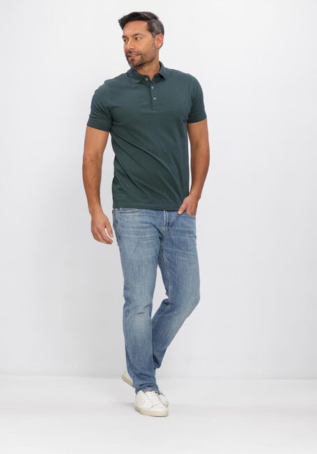 Gr&uuml;ne GENTI Polo-Shirt POLO 3 BUTTON SS 1219 - large