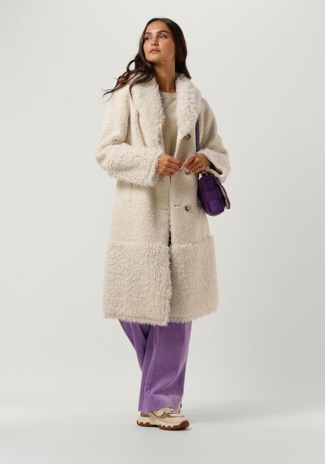 Weiße BEAUMONT Teddy-Jacke LAMMY REVERSIBLE COAT - large