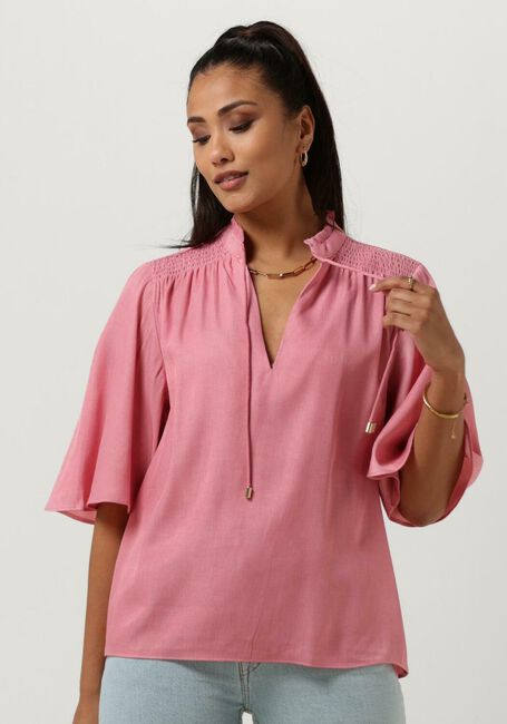 Rote FREEBIRD T-shirt WV-WASH-SATIN-VIS-23-10 - large