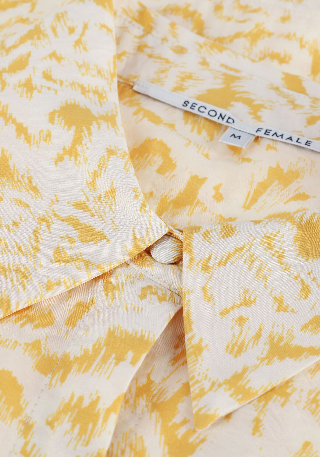 Gelbe SECOND FEMALE Minikleid BELLADONNA NEW DRESS - large