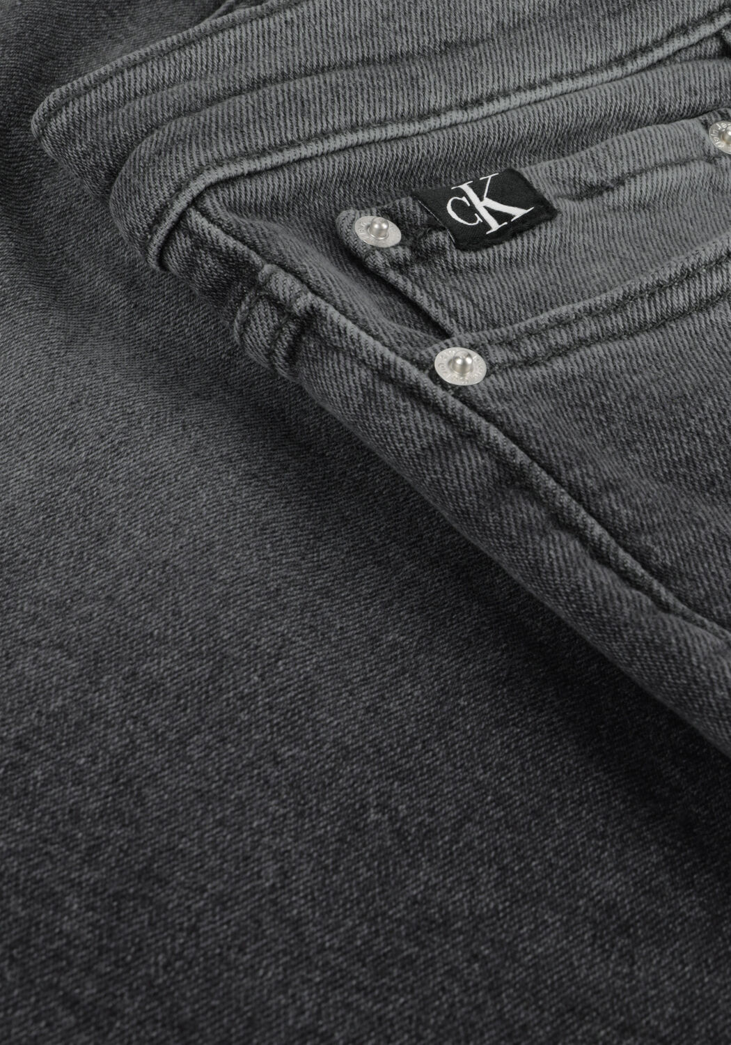 Dunkelgrau CALVIN KLEIN Jeans SLIM SHORT - large