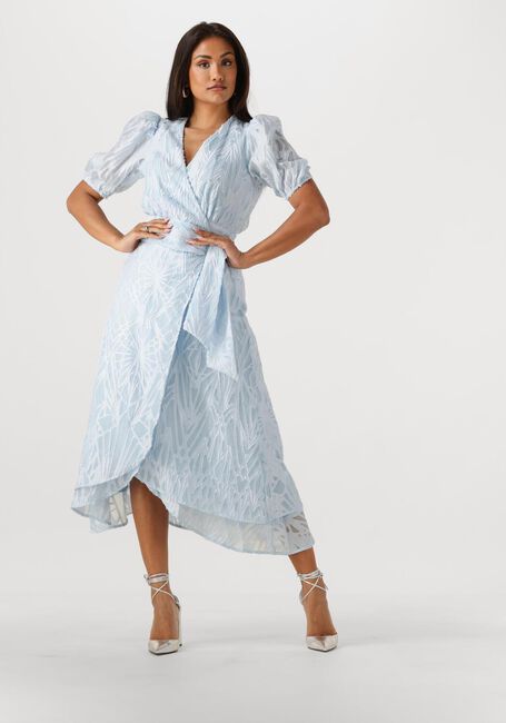 Hellblau FREEBIRD Minikleid BLOSSOM LAYER - large
