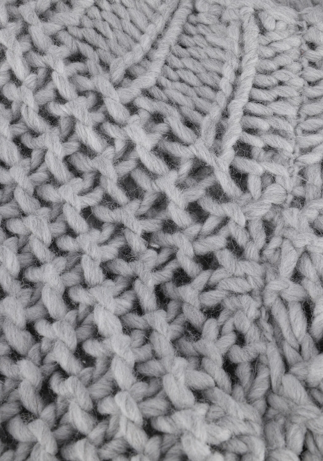 Graue SIMPLE Pullover AKSEL KNIT-VIRGIN-WO-22-3 - large