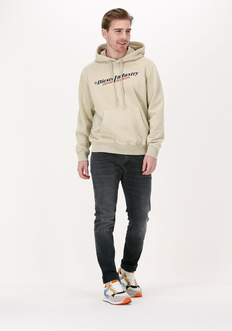Ecru DIESEL Sweatshirt S-GINN-HOOD-IND - large