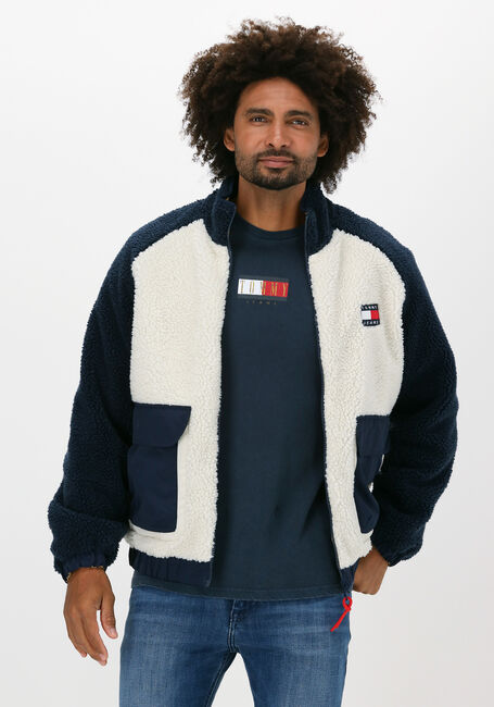 Nicht-gerade weiss TOMMY JEANS Jack TJM REVERSIBLE SHERPA JACKET - large