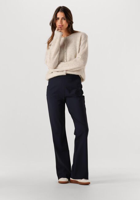 Dunkelblau STUDIO ANNELOES Schlaghose FLAIR BONDED TROUSERS - large