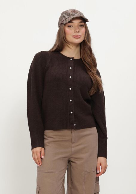 Braune NEO NOIR Pullover NUNA KNIT CARDIGAN - large