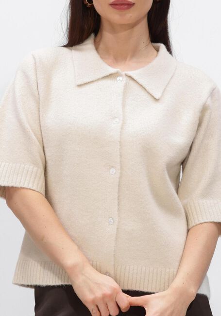 Creme NEO NOIR Blusen CUNNA KNIT BLOUSE - large