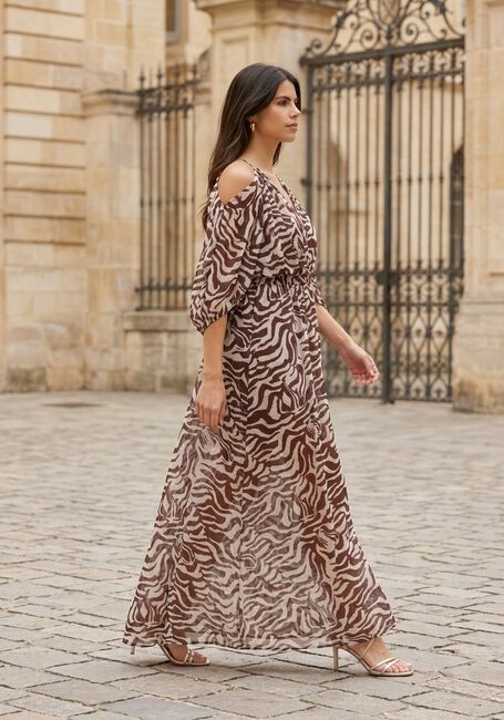 Mehrfarbige/Bunte DANTE6 Maxikleid ROSAFIERE PRINTED MAXI DRESS - large