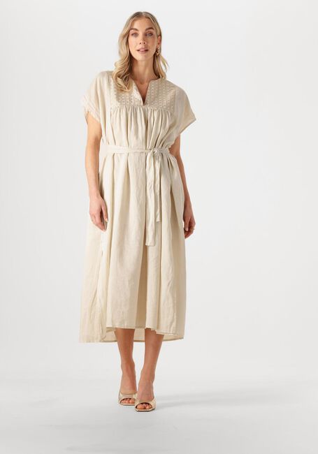 Beige GREEK ARCHAIC KORI Maxikleid 430825 - large