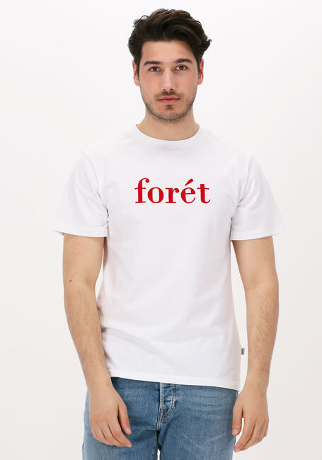 Weiße FORÉT T-shirt RESIN - large