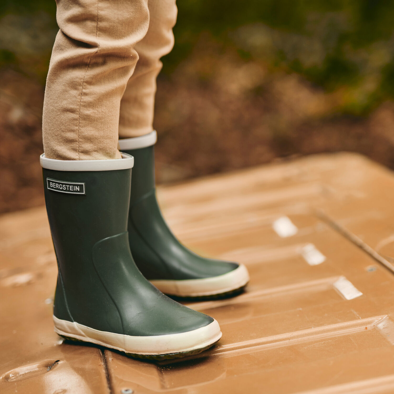 Gr&uuml;ne BERGSTEIN Gummistiefel RAINBOOT - medium